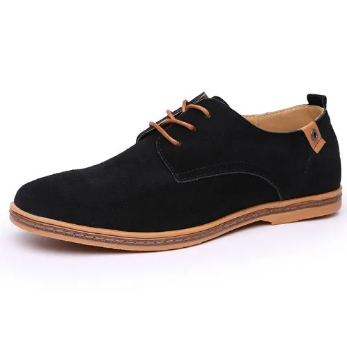 2017 fashion men casual shoes new spring men flats lace up male business oxfords men leather shoes zapatillas hombre  EET01