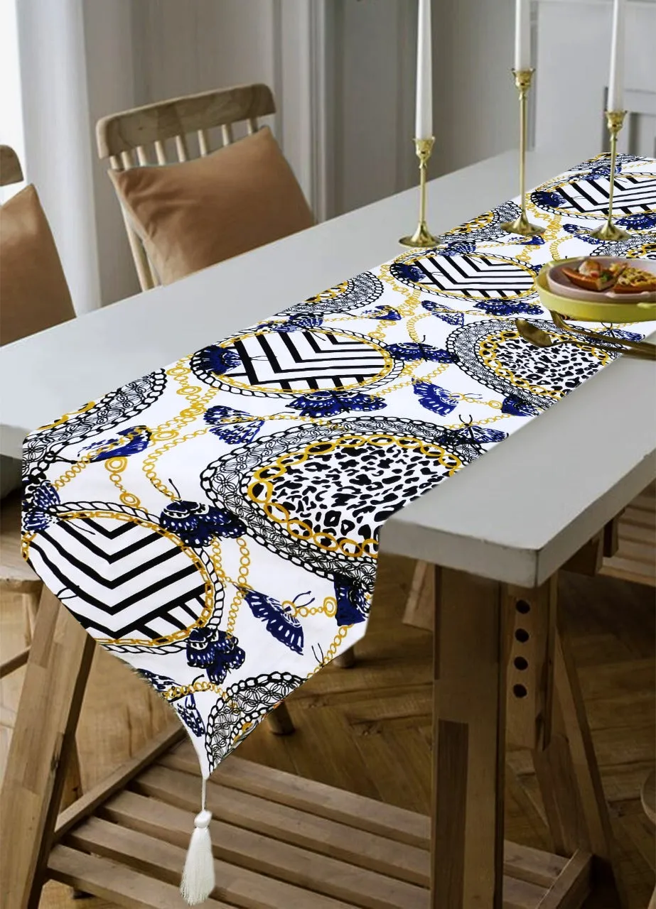 6 & 8 Seater Dining Table Runner-Rings