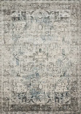 Anastasia Rug in Blue & Slate