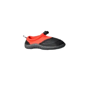 Aqua Shoes - Black & Red