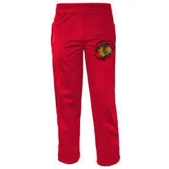 Chicago Blackhawks Reebok NHL Youth Red Center Ice Collection Pants