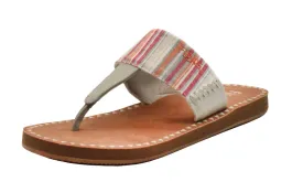 Flojos Womens Grace Serape Ivory Multi Tan