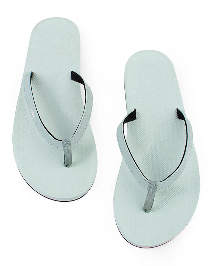 Indosole Essentials Flip Flops Women Light Leaf