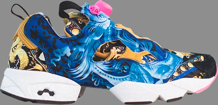 Instapump fury og 'concepts' Reebok sneakers, blue