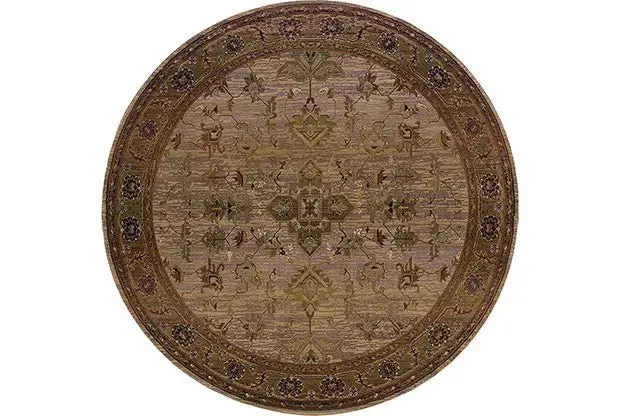 Kharma 836Y Beige/ Green Rug