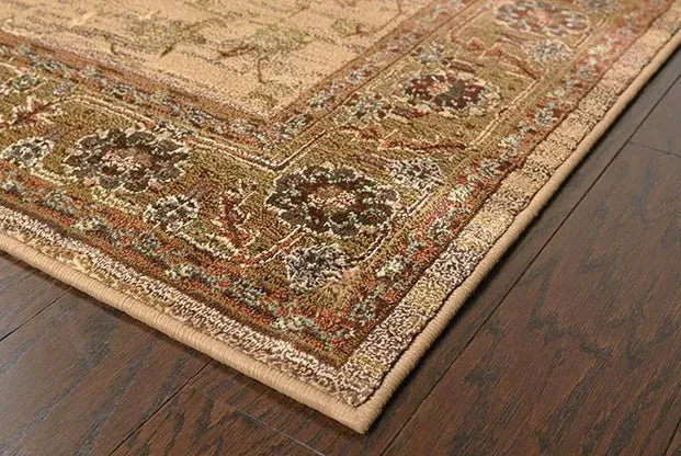 Kharma 836Y Beige/ Green Rug