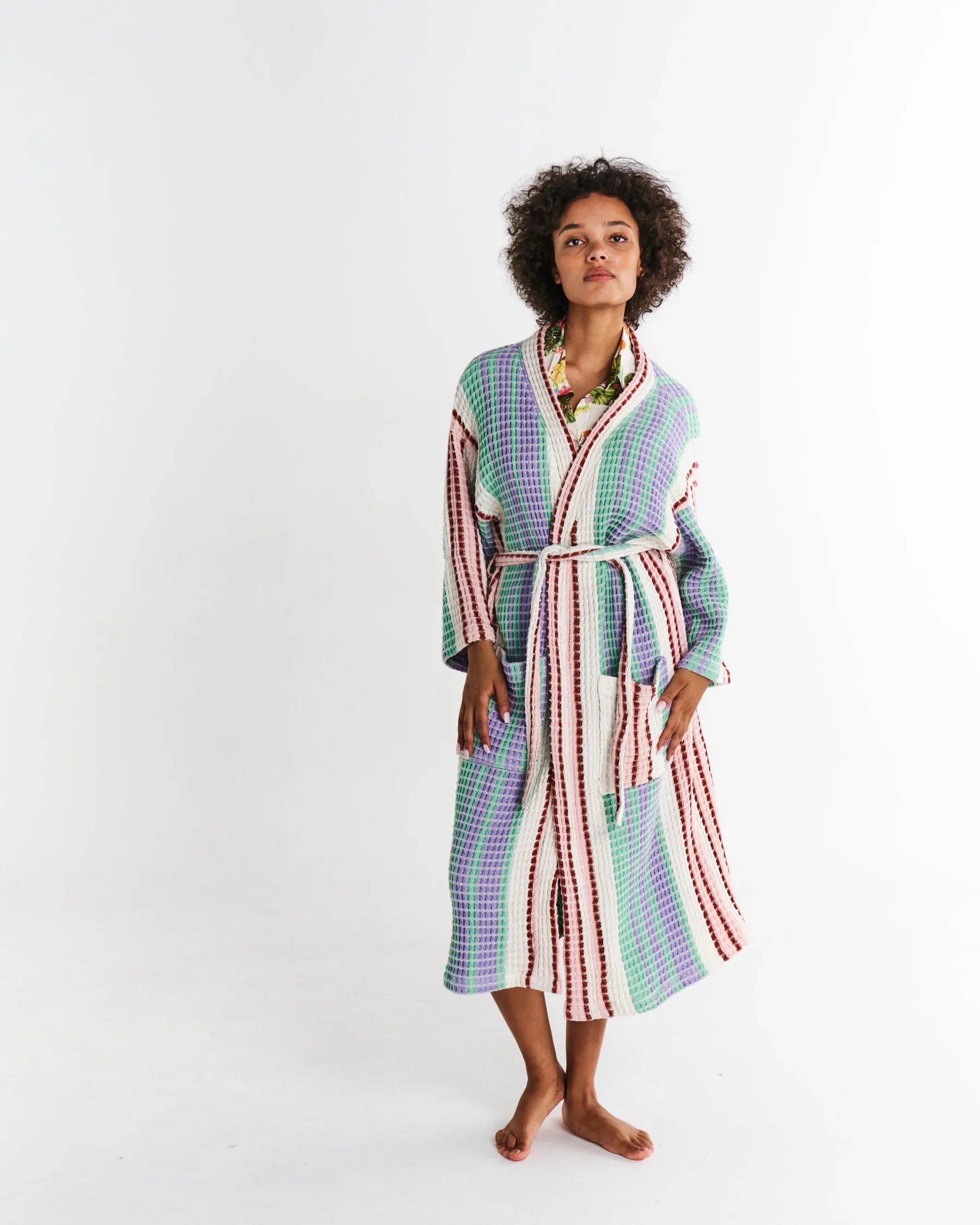 Kip & Co Island Delight Waffle Bath Robe