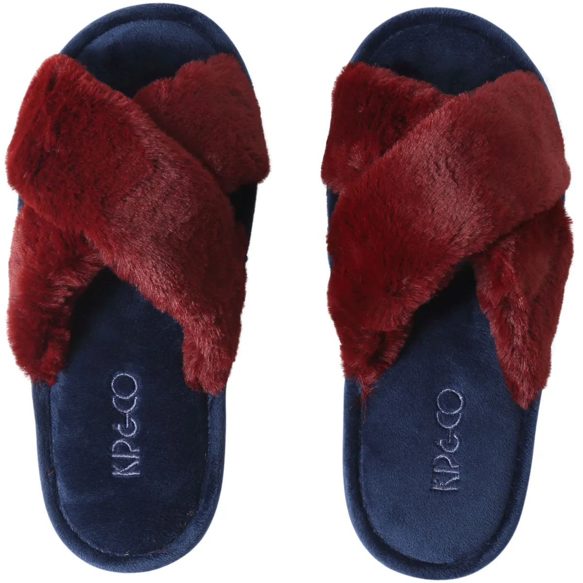 Kip & Co Slippers: Midnight Merlot **FINAL SALE**