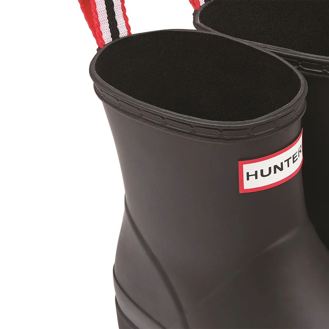 Original Women's Play Short Wellington Boots - Black by Hunter