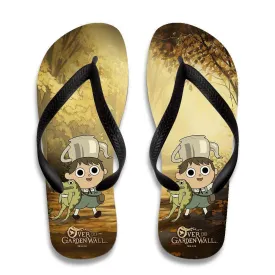 Over the Garden Wall Greg Flip Flops