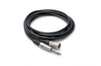 Pro Mic Cable, XLR 3 Pin Male to 1/4" TR, 10 foot