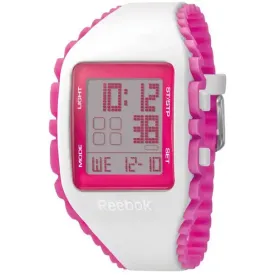 Reebok Workout Z1G Ladies Silicone Alarm, Chronograph Watch RF-WZ1-G9-PWIP-PP