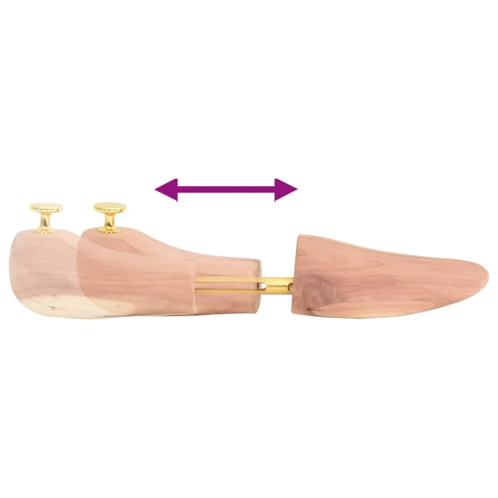 Shoe Stretcher with Shoe Horn EU 42-43.5 Solid Wood Cedar