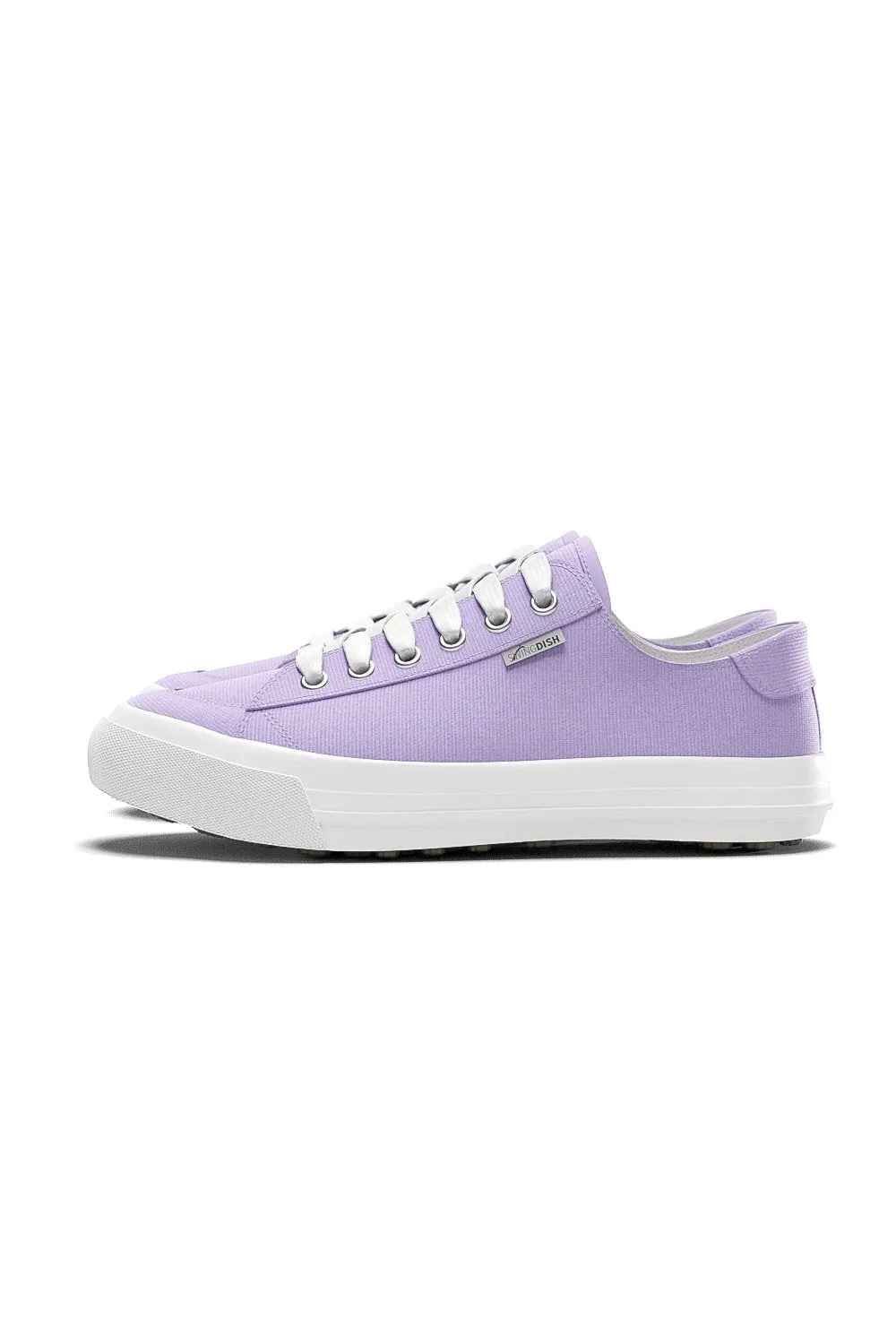 Spikeless Lilac Canvas Traveler Shoe - FINAL SALE