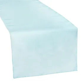 Taffeta Table Runner - Baby Blue