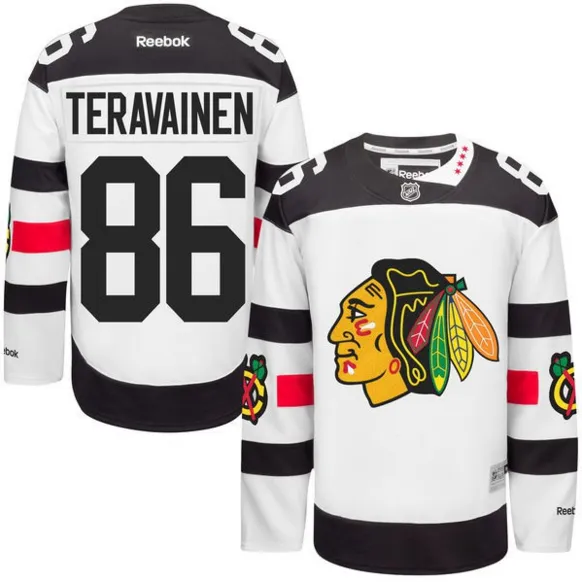 Teuvo Teravainen #86 Chicago Blackhawks NHL Reebok Youth 2016 Stadium Series Premier Jersey